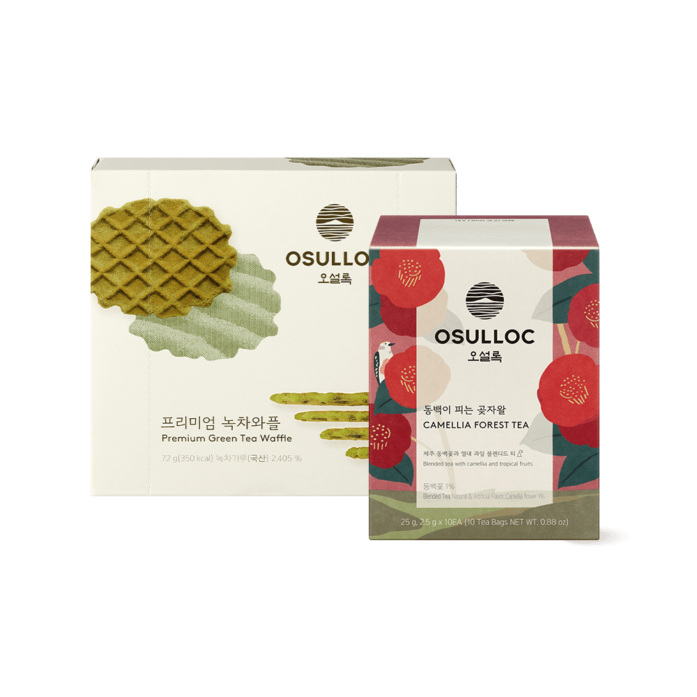 동백이 피는 곶자왈 티타임 세트