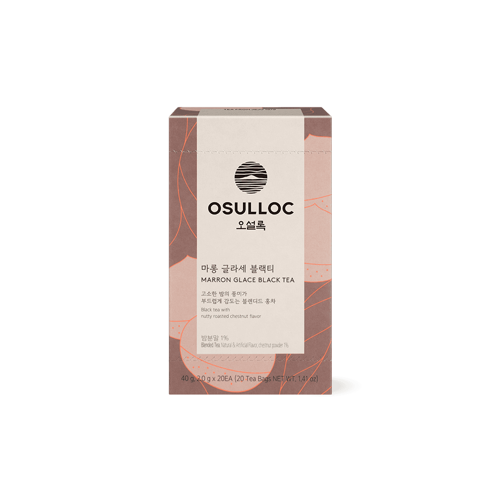 마롱 글라세 블랙티