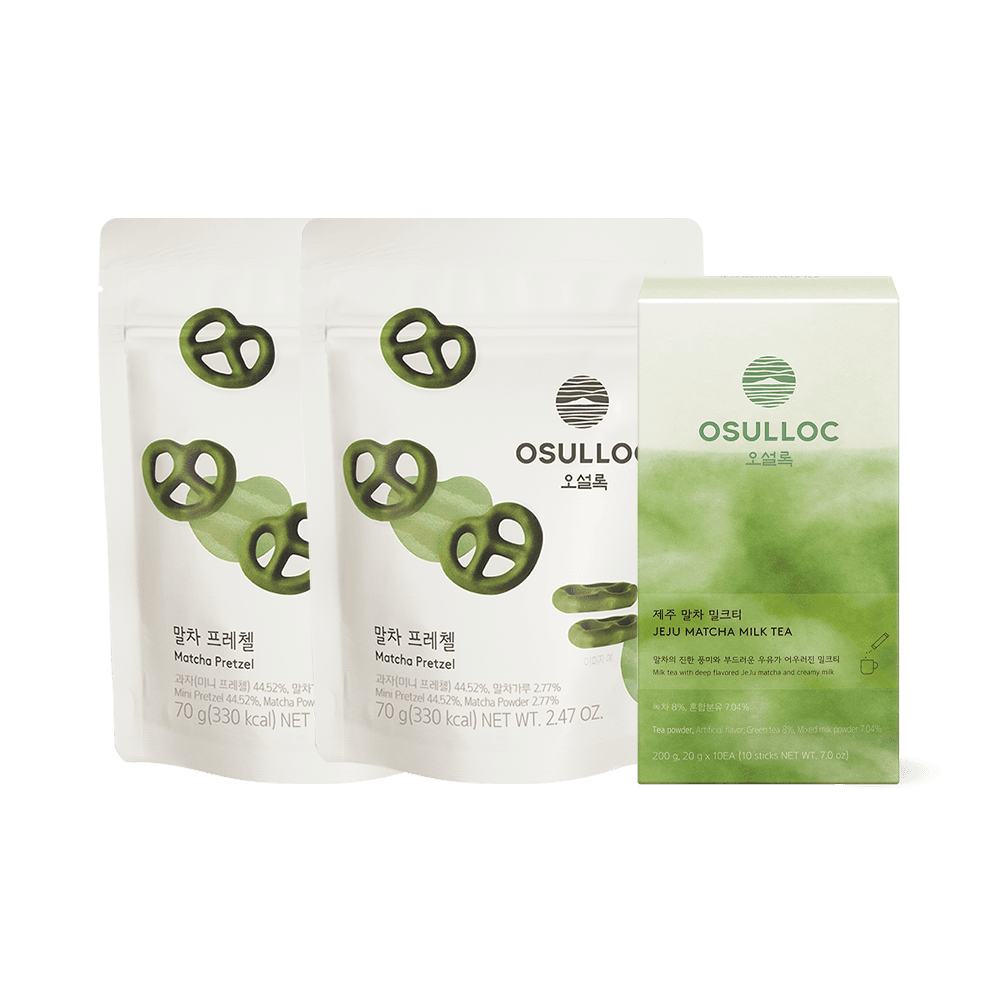 밀크티 티푸드 세트