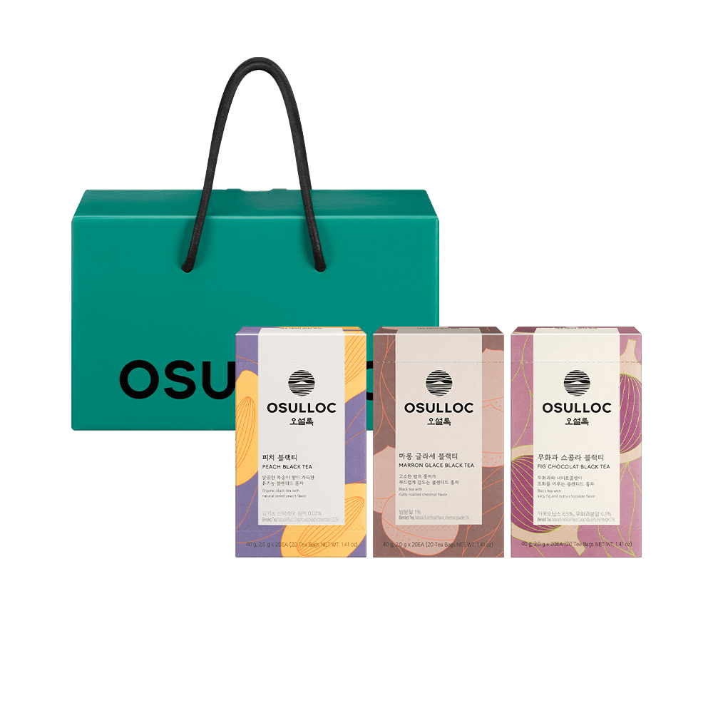 블랙티 티백 세트 3종 60입