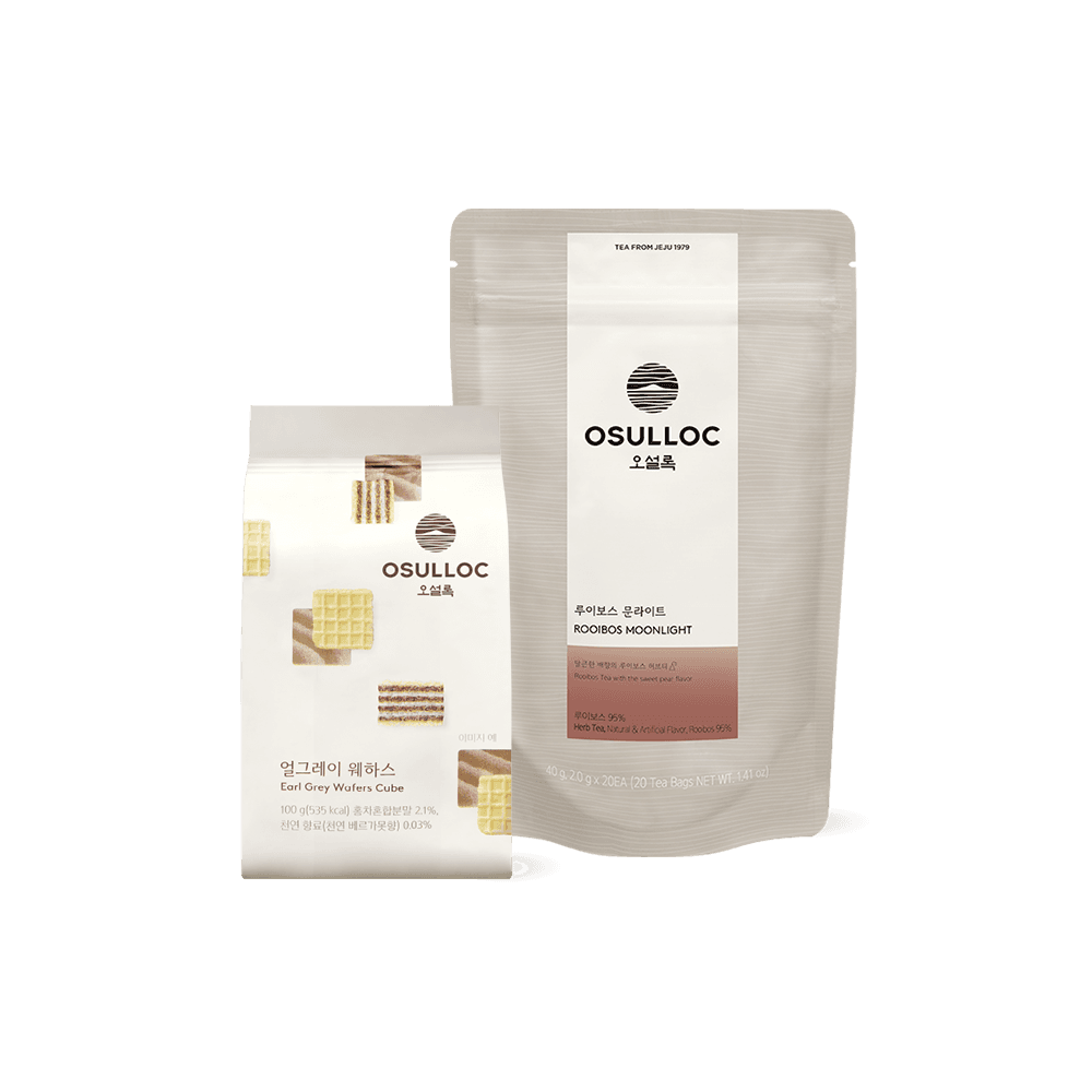 루이보스 카라멜베리 & 얼그레이 웨하스